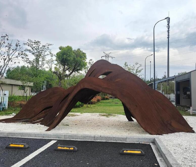 阿合奇耐候钢板造型